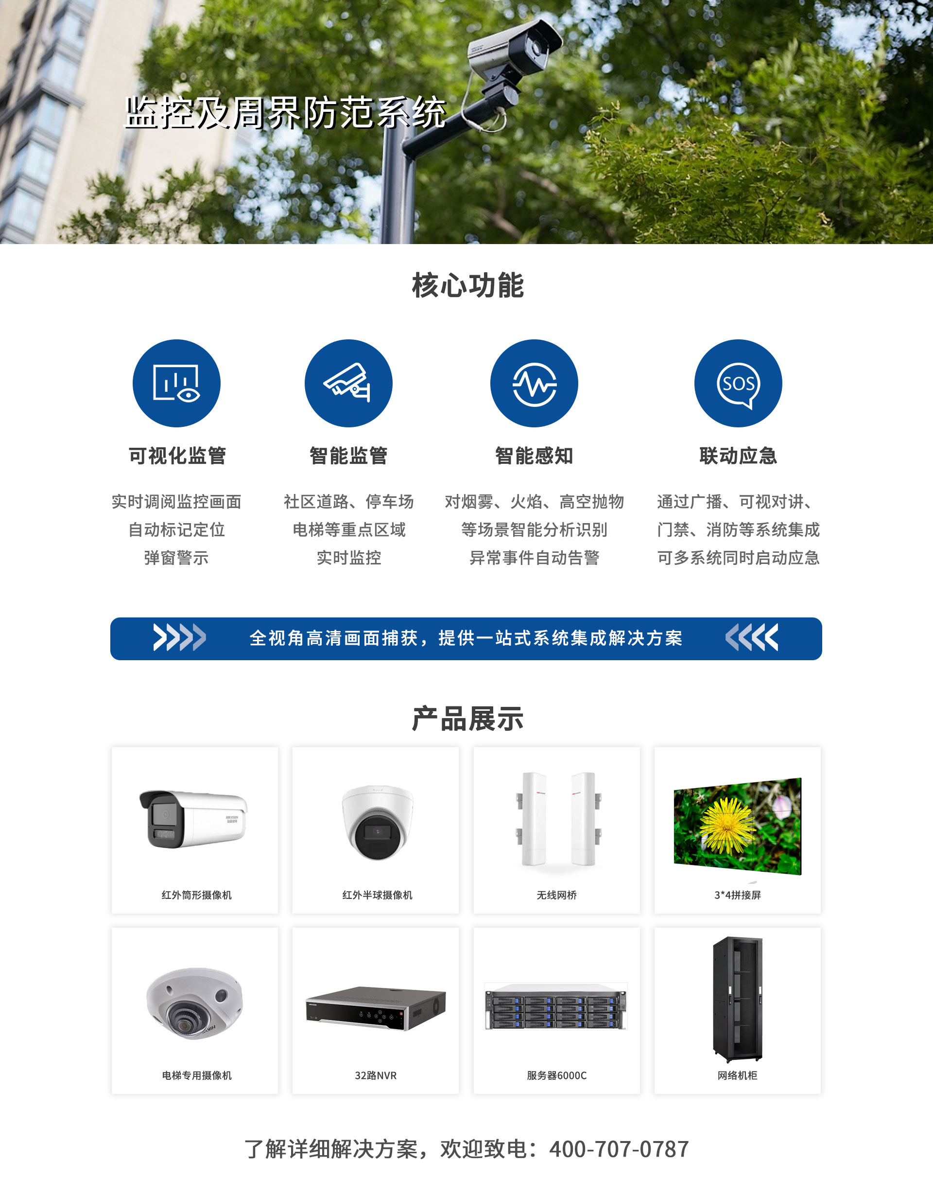 监控及周界防范系统(图1)